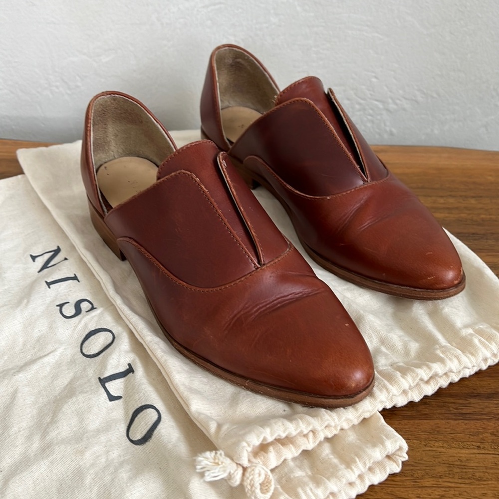 Nisolo - Emma d'Orsay Oxford in Brandy